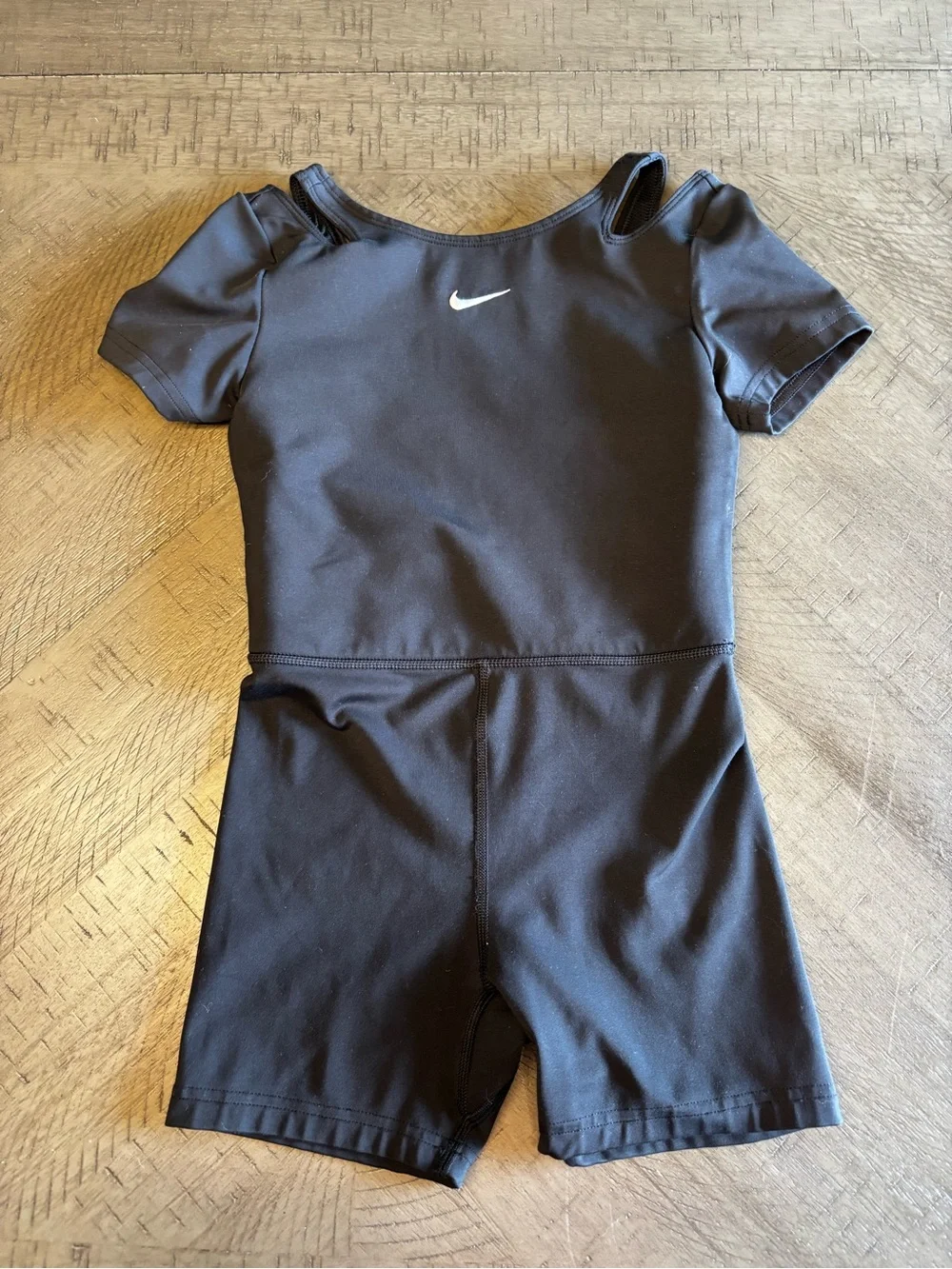 Nike Black Dri-FIT Active Tank with White Swoosh